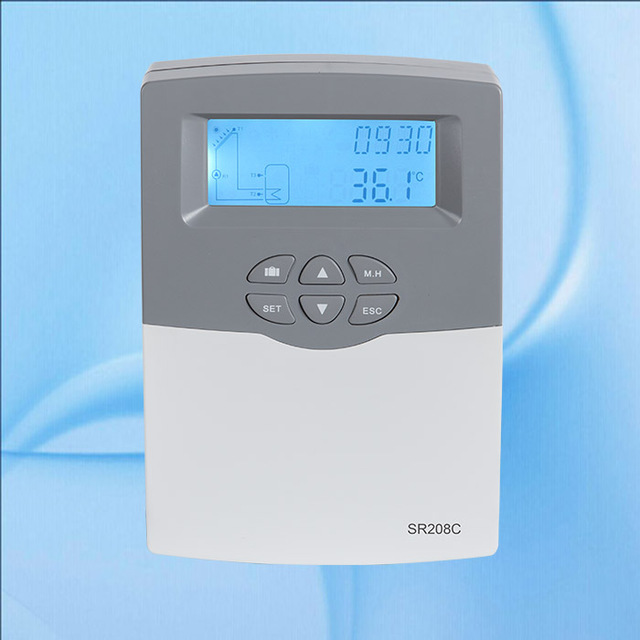 SR208C Solar/Electric Powered Hot Water Heater Temperature Controller with 2-Year Warranty for Split Pressurized Systems