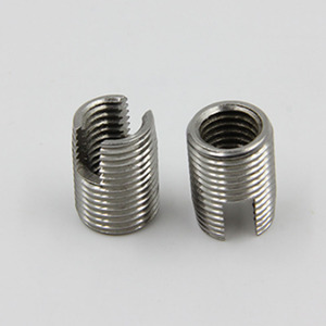 Chèn Có Rãnh 302 Bằng Thép Không Gỉ Chất Lượng Tốt Chèn Có Ren Tự Khai Thác M2 <span class=keywords><strong>M4</strong></span> M8 M10 - Product Image 5