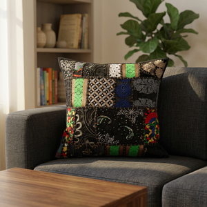 Nouveau 2017 Sari Patchwork Home Housses de coussin décoratives - Product Image 3