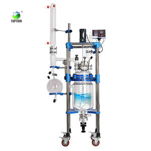 เครื่องปฏิกรณ์แก้วบอโรซิลิเกตทนความร้อนสูงอายุการใช้งานยาวนาน - Product Image 1