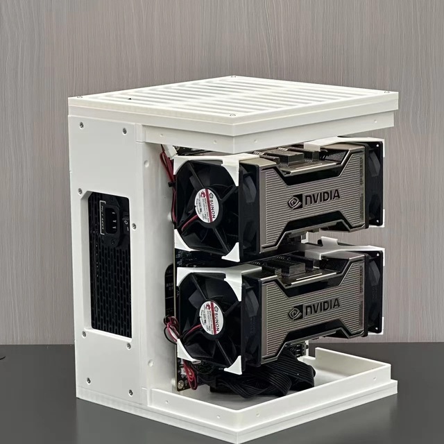 High Performance For DeepSeek AI Server PC Computer LLaMA Vllm V100 32GB 16 SXM3 With NVLink Dual GPU X99 E5 Workstat