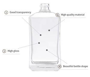 <span class=keywords><strong>Bouteille</strong></span> en verre ronde <span class=keywords><strong>de</strong></span> 500 ml pour whisky, liqueur, <span class=keywords><strong>rhum</strong></span>, gin, boissons alcoolisées, bouchon en liège, sérigraphiée, à <span class=keywords><strong>bon</strong></span> prix - Product Image 6