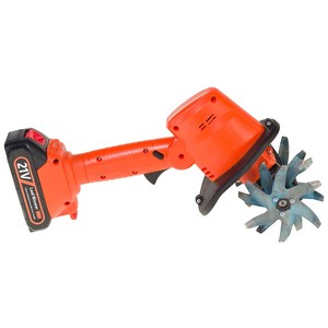Motoculteur électrique sans fil 21V au lithium, multifonction, pour jardinage, désherbage et ameublissement du sol 2-en-1 - Product Image 1