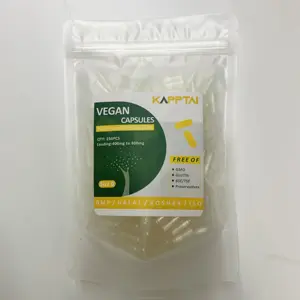 Capsule rigide HPMC Capsule dimensioni 0 bianco/chiaro/verde/colore rosso piccola quantità 250 pz capsula vegana