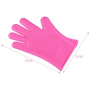 Guantes de Silicona para Horno con Cinco Dedos, Anti-Quemaduras, Aislantes para Microondas, Guantes para Hornear - Product Image 5