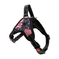 Harnais de selle pour chien de taille moyenne, réglable, en polyester, pour Teddy, Cocker Spaniel, Samoyed