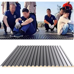 Aluminium Insulated Tile Insulated Polyurethane Fireproof Metal <strong>Sandwich</strong> <strong>Roof</strong> Wall <strong>Panels</strong> Building Materials for Warehouses - Product Image 2