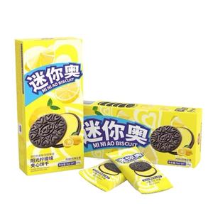 Snacks exotiques en gros, biscuits, saveur de crème glacée à la <span class=keywords><strong>vanille</strong></span>, saveur <span class=keywords><strong>mini</strong></span> Ao sandwich cookies 88g - Product Image 1