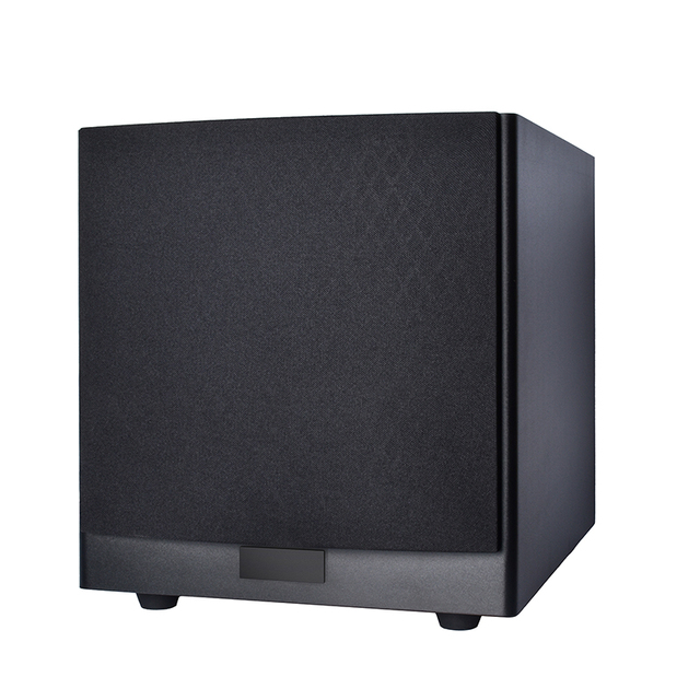 Cloudyx 300W Digital Audio Horn-Loaded Wireless Subwoofer Speaker with 10" Woofer Wi-Fi APP Control Supports LFE/RCA Input
