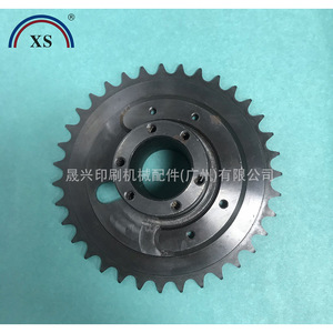 Pignon de chaîne à rouleaux Heidelberg, diamètre extérieur 200 mm, alésage 50 mm, pour pièces de presse d'impression - Product Image 2