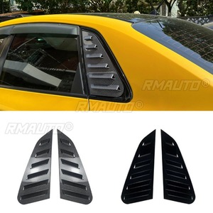 ชุดแต่งขอบหน้าต่างสามเหลี่ยมหลังรถยนต์ สำหรับ Subaru Impreza WRX STI ปี 2011-2014 ฝาครอบช่องระบายอากาศด้านข้างหลัง อุปกรณ์ตกแต่งรถยนต์ - Product Image 1