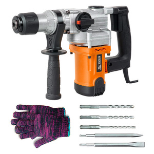 Industrial Concrete Demolition Breaker 950W Impact Hammer <b>Drill</b> With SDS-PLUS Chisels and <b>Bits</b> PICUS742 950W Power Delivers High - Product Image 5