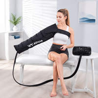 Appareil de compression pneumatique à 6 modes VU-NIPC02 pour le soulagement des gonflements et des jambes lourdes, masseur d'air conforme CE MDR pour les soins à domicile
