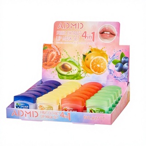 Baume à lèvres exclusif transfrontalier ADMD aux extraits de fruits pour femmes, hydratant, nourrissant, anti-gerçures, 7g, lot de 24 - Product Image 1