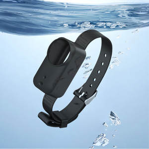 Correa <span class=keywords><strong>de</strong></span> Muñeca <span class=keywords><strong>de</strong></span> Expansión para DJI Osmo Nano, Funda Protectora <span class=keywords><strong>de</strong></span> Silicona Negra, Soporte para Cámara <span class=keywords><strong>de</strong></span> Acción, Correa <span class=keywords><strong>de</strong></span> Muñeca Ajustable - Product Image 3