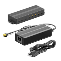 Connecteur XT60 GaN 12V20A 19.5V16.9A 20V16.5A 24V12.5A 36V9.72A 48V7.29A 54V6.48A Adaptateur d'alimentation pour Audio Industriel PoE