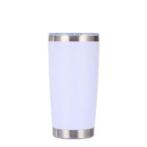 Orange <b>Cup</b> Mug 20Oz Stainless Steel Insulated Double Wall Vacuum Powder Coated Matte Sweat Free <b>Reusable</b> ASM25 - Product Image 6