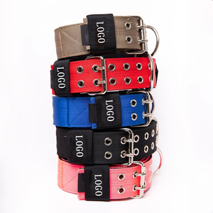 Tactical <strong>Collar</strong> Double Pin Durable 2 Inch Adjustable Dog <strong>Collar</strong> With Soft Neoprene Pad - Product Image 1