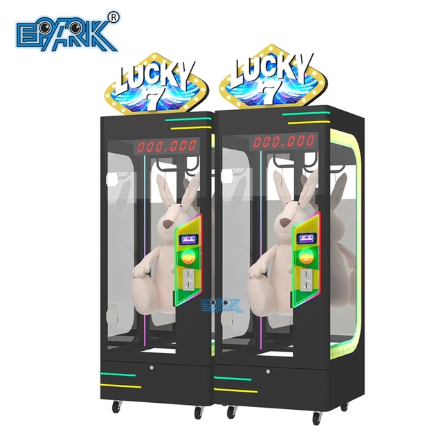 EPARK Coin Operated Arcade Lucky 7 Toy Claw Crane Game Machine Arcade Machine Cut Prize Machine