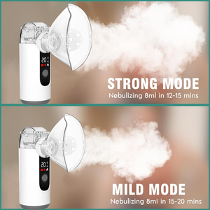 Digital Mesh <strong>Nebulizer</strong> Machine Ultrasonic <strong>Nebulizer</strong> Kit Inhaler <strong>Nebulizer</strong> With Rechargeable Battery - Product Image 4