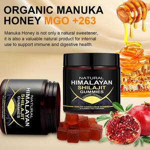 Gomitas Cuadradas de Shilajit Natural, 30 por Envase, Suplemento Dietético OEM para Hombres y Mujeres con Miel de Manuka Orgánica, Caramelos Masticables - Product Image 3