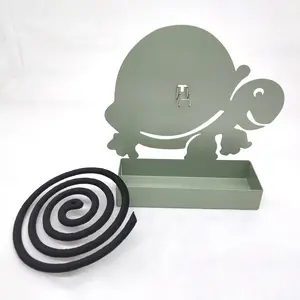 light green animal design turtle type standard mosquito coil used outdoor or indoor