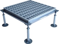 Panneau de plancher surélevé en aluminium avec traitement anticorrosion pour les centres de données et les salles de serveurs
