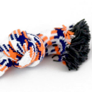 Jouet interactif pour chien et chat en corde de coton écologique de 55 cm, style dessin animé, durable, livré dans un sac - Product Image 2