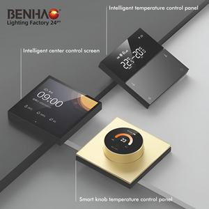 Nieuw Ontwerp Thuis Draadloze Afstandsbediening Knop Montage Wifi Liquid Crystal Wall Drukknop Smart <span class=keywords><strong>Switch</strong></span> - Product Image 6