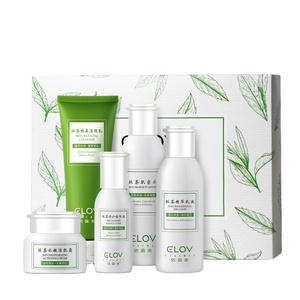 Set de Cuidado Facial Matcha de Alta Calidad a Precio de Fábrica, Orgánico, con Colágeno, Hidratante, Calmante, Control de Grasa, Antiacné, Kit de Cuidado Profesional - Product Image 1