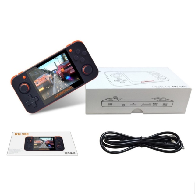 RG350 IPS Retro Games Game Console 2500+ Games RG350 PS1 Emulators 16GB