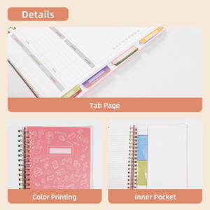 Agenda Planificadora de Presupuesto Mensual con Espiral, Impresión Personalizada 2026 2027 - Product Image 3