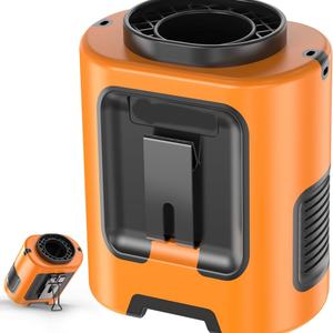 Ventilateur Socool 5000 mAh portable à clipser, pour le camping en extérieur, avec brumisateur d'eau, électrique, rechargeable par USB, lumière LED multifonction - Product Image 1