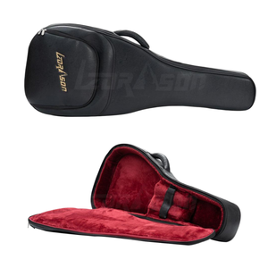 Çok Fonksiyonlu Gitar Çantası Kutusu Yüksek Kaliteli Deri Silah Çantası Yumuşak Astarlı Dayanıklı Keman Silah Saklama Çantası Kutusu - Product Image 1