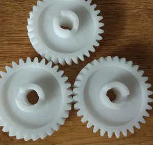 Cast iron and plastic Gears for Cone making machine