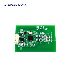 Akıllı değişim istasyonu pil yönetimi için JT-2302 RFID okuyucu 13.56mhz RS485 NFC RFID kart okuyucu modülü