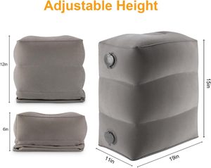 Repose-pieds gonflable moderne pliable et réglable en hauteur, idéal pour les voyages – Prix direct usine OEM - Product Image 3