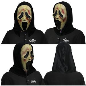 Máscara de Látex Realista de Rostro Herido, para Halloween, Fiestas, Bromas, Disfraces, Personalizable - Product Image 3