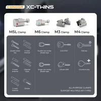 Machine de découpe de clés intelligente XC-TWINS avec reconnaissance IA et technologie de double découpe de précision 2026