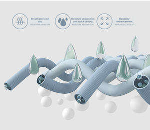 Chemises de sport actives à séchage rapide pour hommes avec logo personnalisé, col montant, manches longues, pull de course, sweat-shirt d'extérieur - Product Image 6