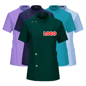 Uniformes Médicos Personalizados con Logotipo para Mujer, Material de Poliéster, Alta Calidad, Suministro de Fábrica, Uniformes de Trabajo para Hospital al por Mayor - Product Image 1