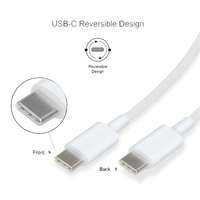 Vente chaude C à C 1m 2m 3m PVC 60W 3A Câble pour Android HUAWEI Xiaomi
