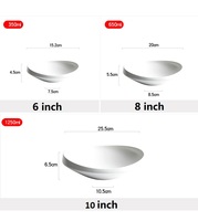 Service de vaisselle en céramique blanche créative de luxe petites assiettes à salade pour petit-déjeuner et restaurant assiettes en argile de luxe en grès Lotus