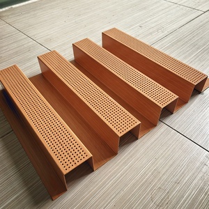Panel <span class=keywords><strong>de</strong></span> Aluminio Microperforado Acústico, Revestimiento <span class=keywords><strong>de</strong></span> Pared 3D Cóncavo Convexo Tipo Gran Muralla - Product Image 5