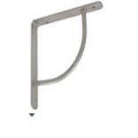 Soporte de estante de níquel de esquina moderno de 18 cm Aleación de zinc duradera y material plástico Diseño contemporáneo elegante - Product Image 1