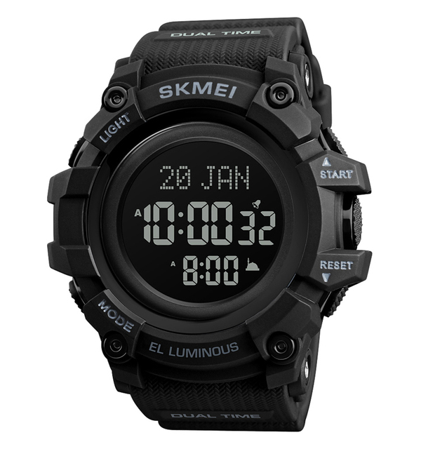 Skmei 1680 Pilgrimage Qibla Digital Sport Watch Mosque Azan Prayer Muslim Azan Watch Wrist Watch