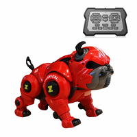 Chien robot télécommandé en gros, Mecha Bulldog, jouet acrobatique programmable, marche, chante, danse, cadeau pour enfants, personnalisable OEM ODM