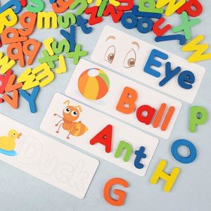 Cartes Flash Éducatives pour Enfants : Jeux de Mots CVC, Mots Fréquents, Apprentissage de l'Orthographe pour la Maternelle, Jouets d'Apprentissage, Jeu de Lettres à Associer - Product Image 2