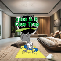 Piège à colle pliable pour souris et rats, forte adhérence, non toxique, pour le contrôle des rongeurs en intérieur - Offre Spéciale