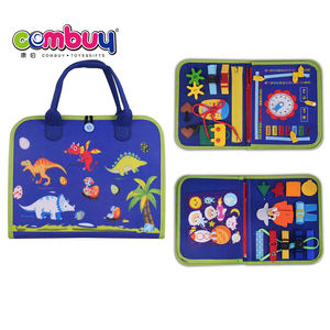 Enfant en bas âge apprentissage précoce bébé feutre livre activité enfants jouets occupé sensoriel conseil - Product Image 6